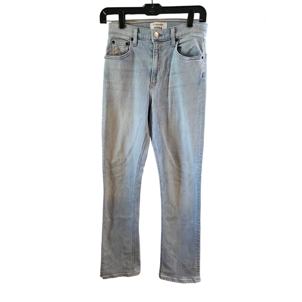 Reformarion Roxy Straight Leg Jeans St Lucia wash sz 25 WJ88 - Picture 8 of 12